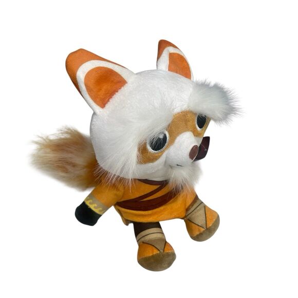 Kung Fu Panda PO Bear & Master Shifu Plush Stuffed Animal Dreamworks 7" Toy 2 Pc - Picture 7 of 7